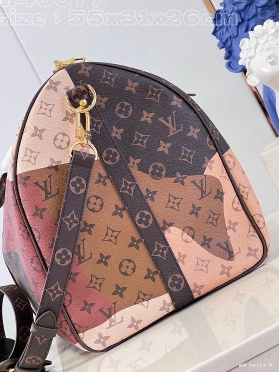Aaa replica ru 55 BANDOULIERE VUITTON LOUIS KEEPALL 0815